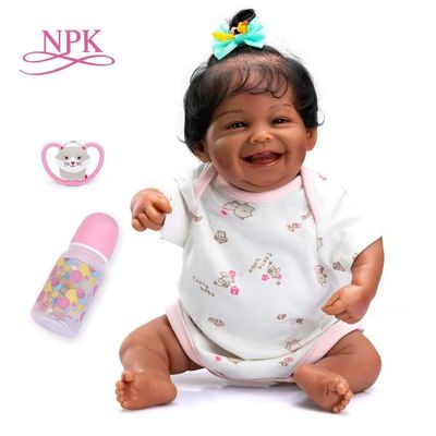 RUMOCOVO® poupée de bébé Reborn de 19 pouces poupée d39art de collection déjà peinte Levi