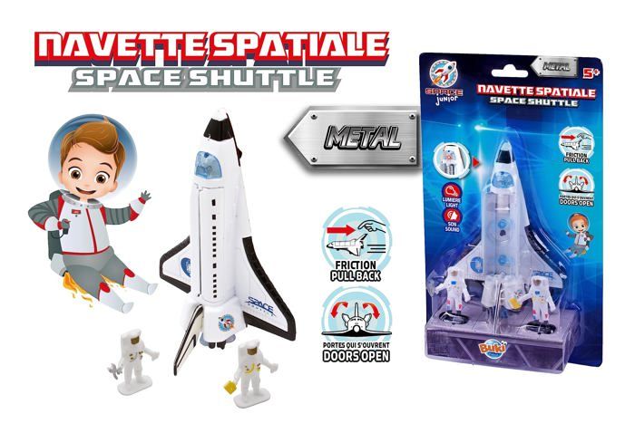 Jouet Vaisseau Spatial 10 En 1 – Navette + Rover + œufs Dinosaures – Transformable – Dès 5 Ans – Baeroly