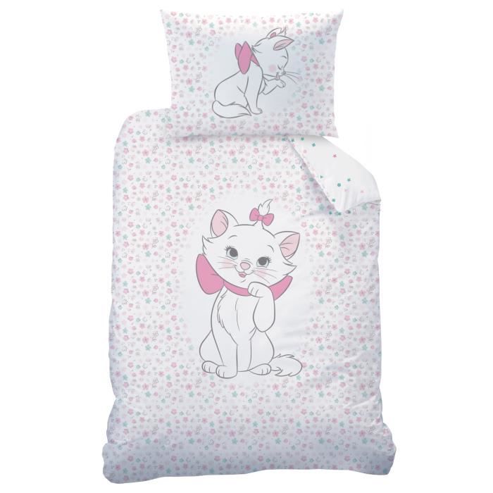 Parure De Lit Enfant 2 Pièces 100% Coton - Housse Couette 100x135cm + Taie 40x60cm - Motif Apache, Fermeture Rabat