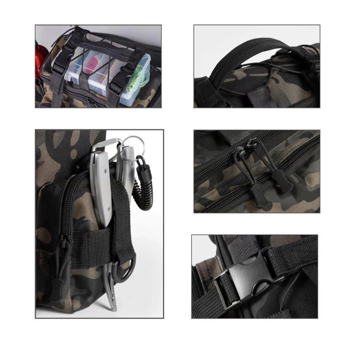 Sac De Rangement Pour Mâts De Tente – Housse à Poteaux Canopy – Camping, Pêche, Voyage – Gris