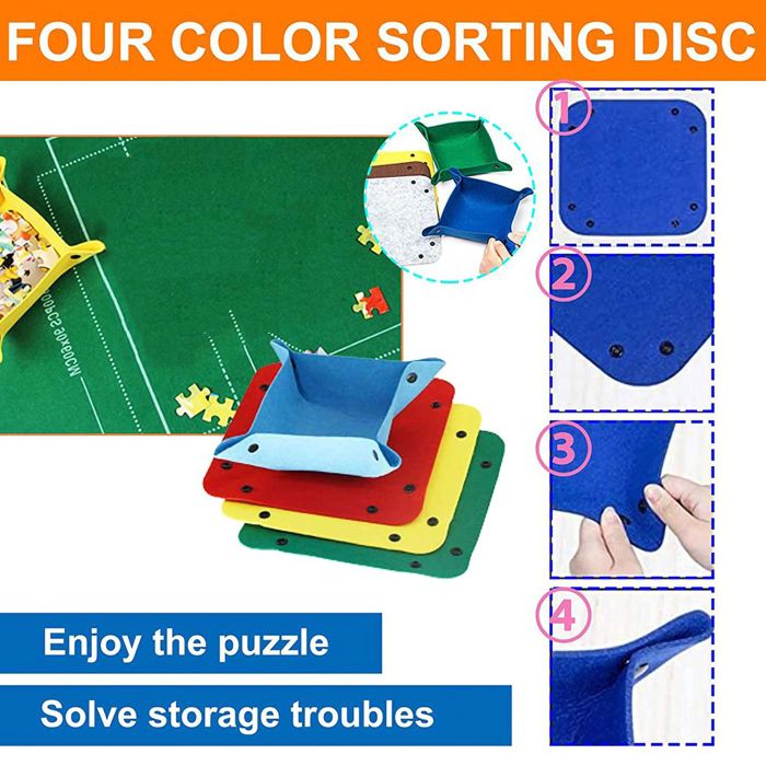 Tapis De Puzzle 3000 Pièces, Tapis De Puzzle Pour Puzzle, Tapis De