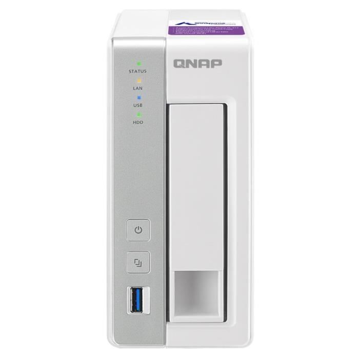 QNAP Serveur NAS 1 baies TS-131P - 1Go RAM TS-131P