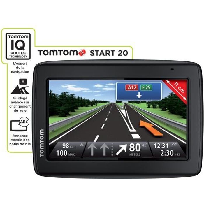 TomTom Start 20 Occasion, 4,3 pouces Cartographie Europe 49 pays