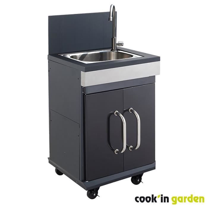 Évier intégrable aux barbecues COOK'IN GARDEN FIDGI 3 et 4