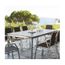 Table Exterieur Ambrosio 8 Pers Gris Hesperide Achat Vente