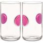 490 ml Verres Tumblers /à eau Giove violet lot de 4