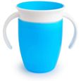 Tasse d'Apprentissage - Cup Entraîneur 360° - Bébé Tasse Imperméable à l'eau - Bleu-0