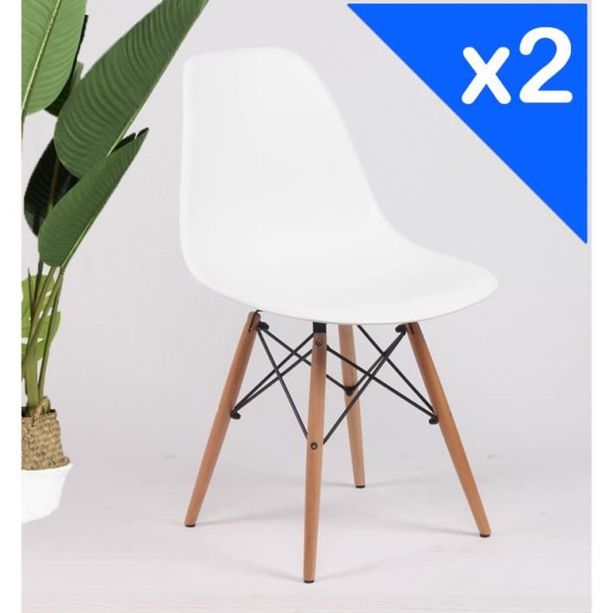 Chaise coque blanche  Achat / Vente pas cher