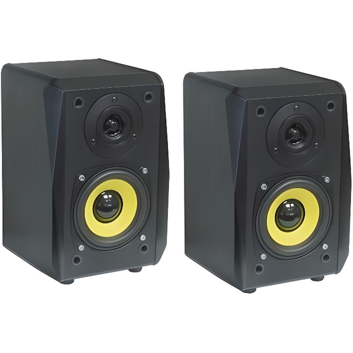 Ccsh Pied Enceinte Paire De Supports D'enceintes En Bois Massif, Support De Haut-parleurs D