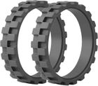 ZEMINPEOEL PNEUS Roues pour IROBOT ROOMBA séries 500, 600, 700, 800 et 900 (Pack 2 unités) Antidérapant (2 pièce, noir)