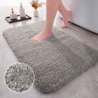 MIHTROV Tapis de Bain, Tapis de Salle de Absorbant Antidérapant, Tapis de Bain Lavables, 50x80 cm, Gris