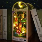 BRAND DIY Book Nook Kit 3D Puzzle en Bois Firefly Forest Birder Decor avec Meubles et LED Light DIY MINDES MINDES Modes MODELLES A557