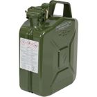 Jerrican en métal 5L - AXIS COMMUNICATIONS - vert armée - antirouille et résistant à tout carburant