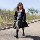 Déguisement Hermione Granger Fille - MALKRIS - Harry Potter Cosplay - Noir - Ensemble 3 pièces