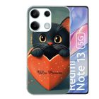 TAPERSO Coque Galaxy A13 4G paillettes rose avec votre prenom 1 fleur