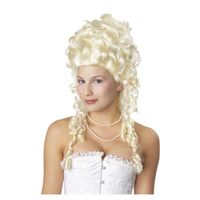 Marie-Antoinette perruque blond blanc