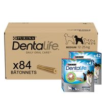 DENTALIFE Medium - MultiPack - 84 Friandises à mâcher pour chiens de taille moyenne - 2X966g - Hygiène bucco-dentaire quotidien