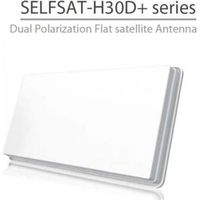 SELFSAT H30D+ Parabole satellite plate + Kit fixation Fenêtre