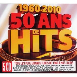 CD VARIÉTÉ INTERNAT 1960-2010: 50 Ans De Hits