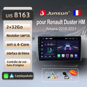 Commande Autoradio Pour DACIA LOGAN 2 PHASE 1 - Référence 255522448R - Occasion Bon État