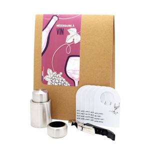 TIRE-BOUCHON Kit accessoires à vin