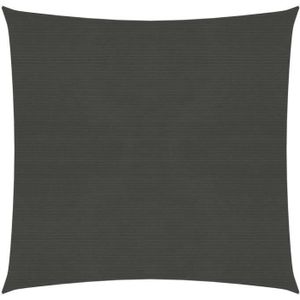 VOILE D'OMBRAGE Voile d'ombrage Imperméable Anti UV pour Jardin Toile d'ombrage 160 g-m² Anthracite 3x3 m PEHD😺😺7632
