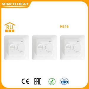 PLANCHER CHAUFFANT M516 x3 - Thermostat intelligent pour maison connectée Tuya,chauffage au sol-eau-chaudière à gaz, régulateur