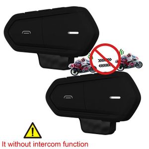 INTERCOM MOTO Couleur 2xblack no interphone  Écouteurs Bluetooth