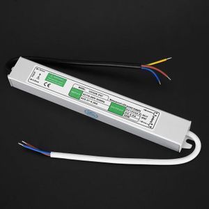 12V transformateur LED, 15W LED Driver IP65 étanche LED Alimentation 12v  1.25a pour bandes lumineuses à LED et ampoules à LED [140] - Cdiscount  Bricolage