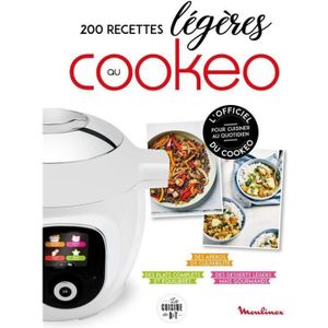LIVRE CUISINE TRADI Livre - 200 recettes légères au cookeo