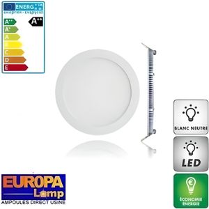 QPUION-LED Spot Encastrable Extra Plat 3W 12V LED Encastré Lampe