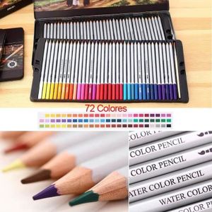 CRAYON DE COULEUR ALL11852-Lot de 72 Crayons de couleur crayon aquar