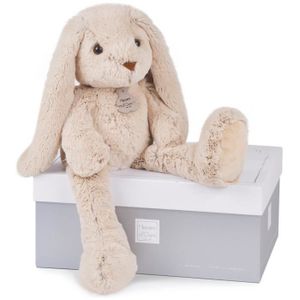 PELUCHE Peluche géante - HISTOIRE D'OURS - Copains Câlin - Lapin beige - 50cm - Enfant - Mixte