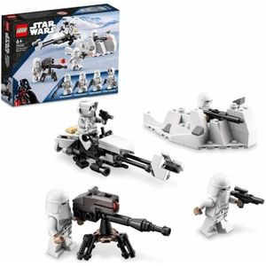 FIGURINE - PERSONNAGE Jeu de construction LEGO® Star Wars - Pack de combat Snowtrooper 75320 - 4 figurines incluses
