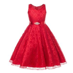 Robe Fille Mariage Rouge Achat Vente Pas Cher