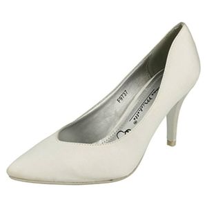 Mode Sculpture Talon Haut Chaussures Femme Couleur Unie Pointu