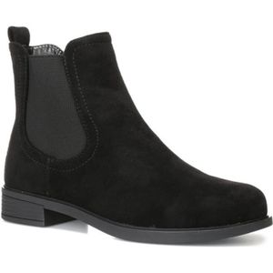 boots femme daim