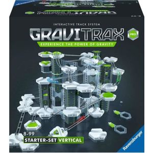 CIRCUIT DE BILLE GraviTrax PRO - Ravensburger - Starter Set Vertical - Circuits de billes créatifs - 153 pièces - dès 8 ans