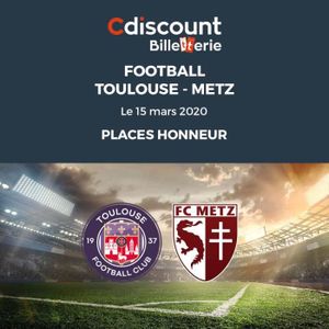 Billet TFC-Metz - Honneur sud - Billets envoyés par mail