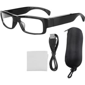 Lunettes de soleil camera espion espionnes noires - Totalcadeau