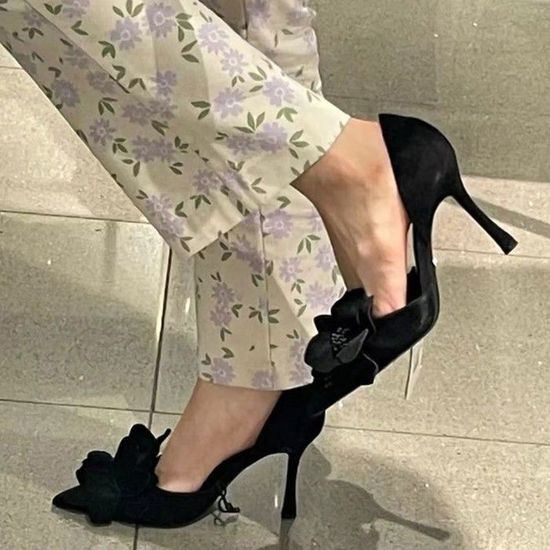 Escarpins Jennifer Taylor En Cuir Marron - Taille 40, Petits Talons, Style Pointu élégant