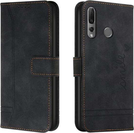 Cover per Huawei P Smart Z / Y9 Prime 2019 / Honor 9X, Custodia in Pelle PU con