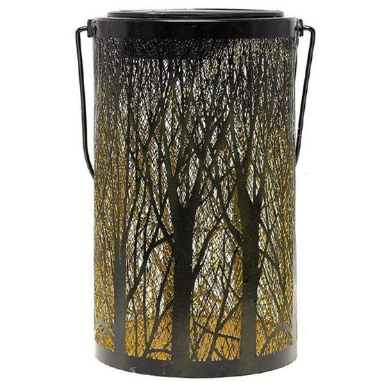 30cm Lanterne Solaire Chinoise Blanche Étanche - Lampe Suspendue Décorative Pour Jardin Et Fêtes