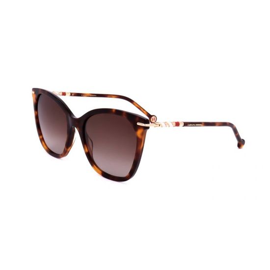 Lunettes De Vue Carolina Herrera HER 0096 - Monture Havane (marron) 54/15/145, Femme, Neuves Avec étiquettes