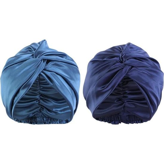Chapeau Bonnet De Nuit Sommeil Femme En Satin Coiffure Soin Cheveux