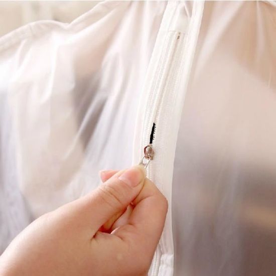 Housses de Vêtements,Protection pour Vêtements Housse Rangement Vetements pour Anti Poussière Etanche Rangement à Long