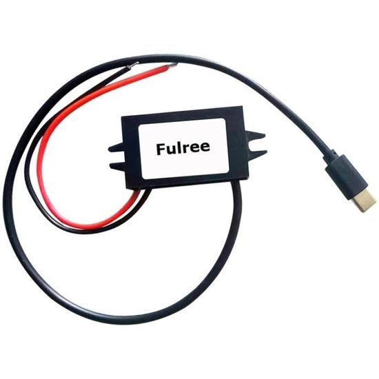 Convertisseur 10V à 50V Vers USB-C 5V Beepings - Feu Vert