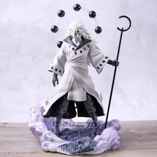 Naruto Shippuden Uchiha Madara Jinchuriki Forme Ver Statue De Modele De Collection De Jouets En Pvc Cdiscount Jeux Jouets
