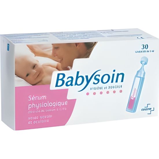 Babysoin Sérum Physiologique 30 unidoses