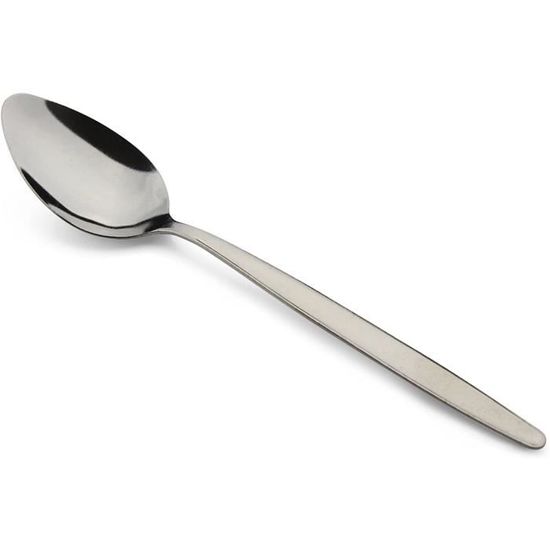 Cuillères à Dessert Inox Xowine - Lot De 12, 18 Cm, Pour Gâteaux, Glaces, Restaurants